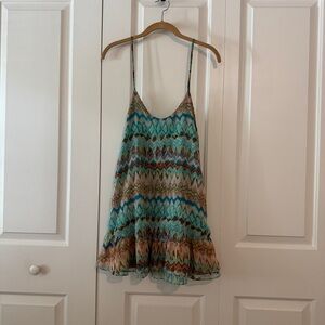 Cotton Candy Mini Backless Dress, size XS